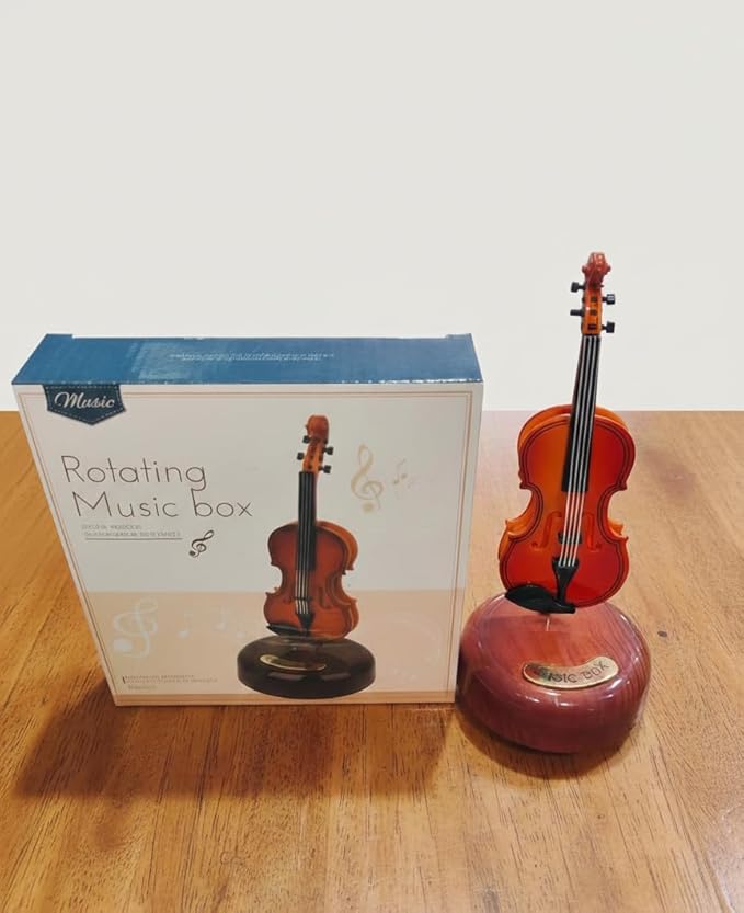 Guitar - Vintage Phonograph Music Box