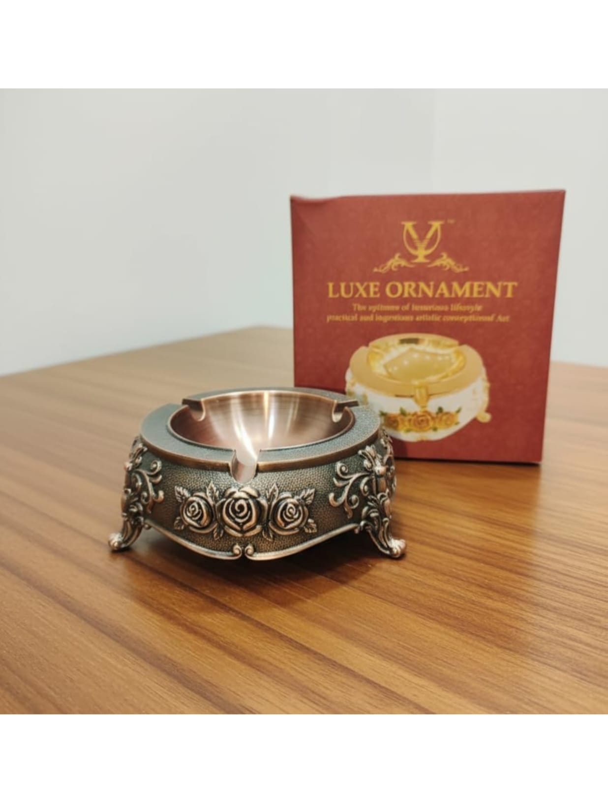 Metallic Ash Tray