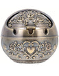 Round Metallic Ash Tray