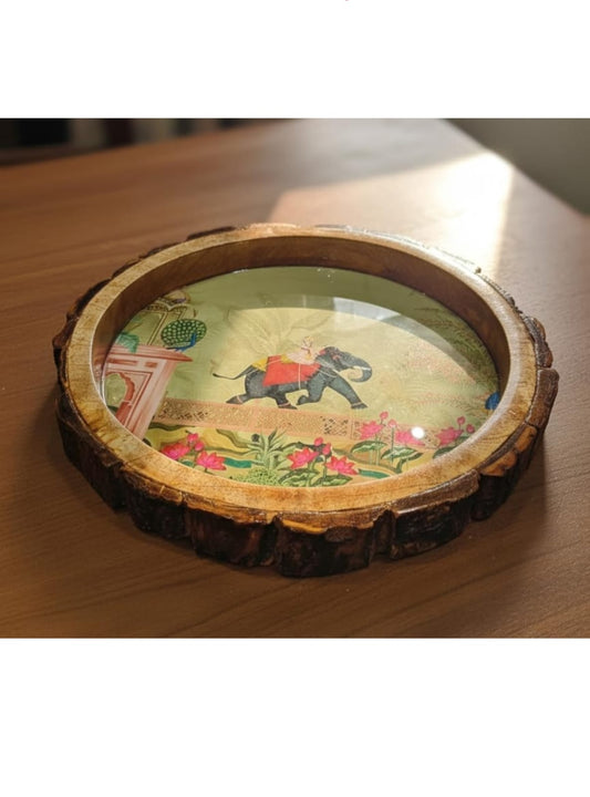 Painted Tea Cup Trays