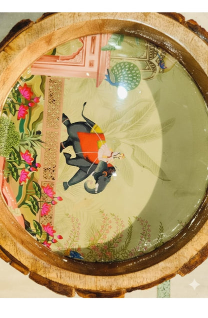 Painted Tea Cup Trays